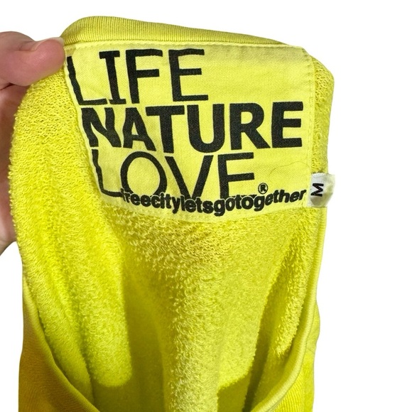 FREECITY Lucky Rabbit Sweatshirt Glowplant Yellow Rabbit Supersaturated Sunfade - Picture 10 of 12